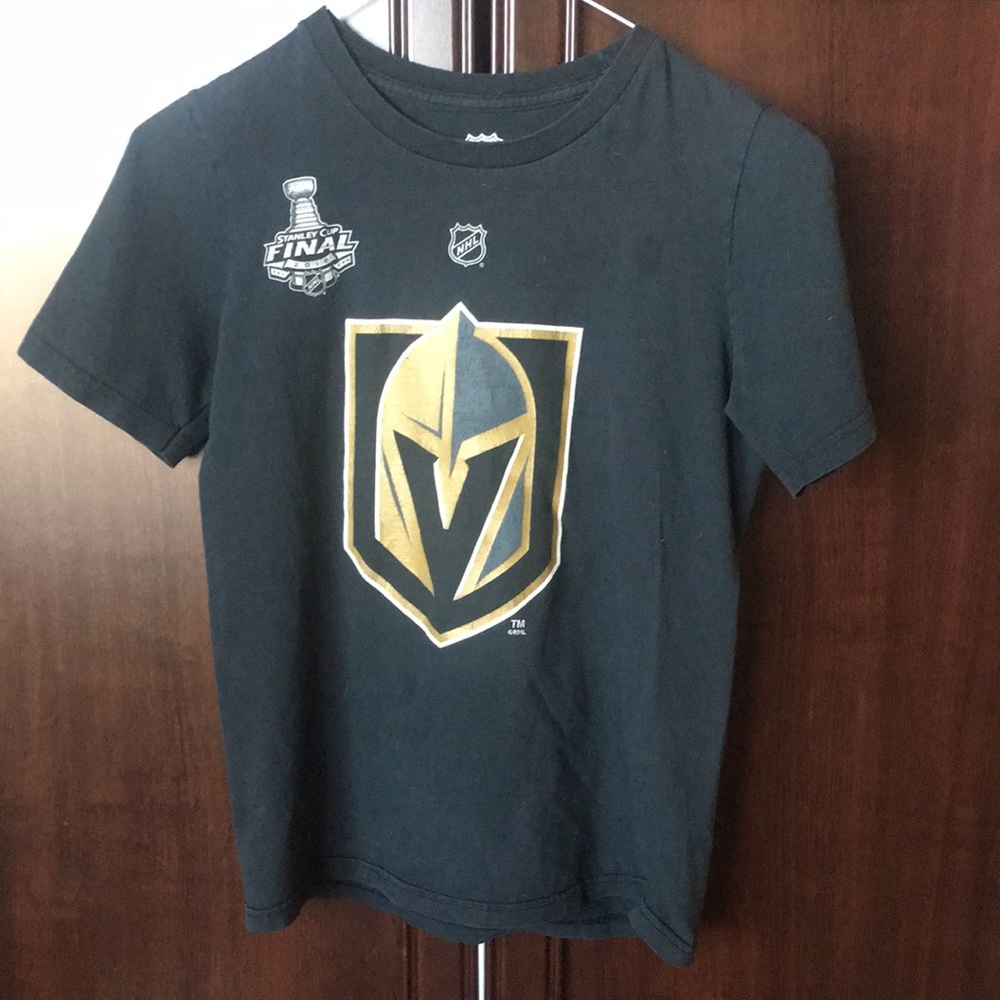 NHL Stanley Cup final 2018 ‘FLEURY 29’ 100% cotton med 10/ 12 Black
